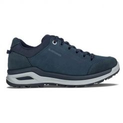 Buty trekkingowe damskie Lowa Ascona Lo Gtx. Niebieskie trekkingi Lowa, z materiału, trekkingowe. Za 862.10 zł.