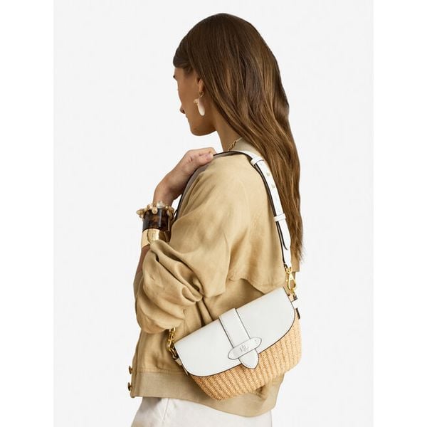 Torebka LAUREN RALPH LAUREN. Brązowe listonoszki Lauren Ralph Lauren, bez wzorów, bez dodatków. Za 1,077.99 zł.
