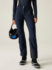 Dare 2b Spodnie narciarskie "Diminish" w kolorze granatowym rozmiar: 36. Niebieskie spodnie dresowe Dare 2b, m, bez wzorów, narciarskie. Za 232.23 zł.