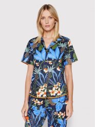 Cyberjammies Koszulka piżamowa Sierra 9069 Granatowy Regular Fit. Niebieskie koszule nocne Cyberjammies, bez wzorów, z bawełny, bez ramiączek. Za 179.99 zł.