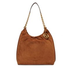 Torebka MICHAEL Michael Kors. Brązowe torebki klasyczne MICHAEL Michael Kors, bez wzorów, bez dodatków. Za 1,639.00 zł.