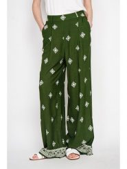 ASSUILI Spodnie w kolorze khaki rozmiar: 36. Brązowe spodnie materiałowe Assuili, bez wzorów, z materiału. Za 100.99 zł.