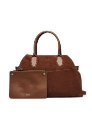 Guess Torebka HWYUSS P6276 Brązowy. Brązowe torebki klasyczne Guess, z aplikacjami, ze skóry, bez dodatków. Za 1,259.00 zł.