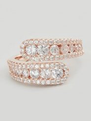 U.S. Polo Assn. Pozłacany pierścionek z kryształami rozmiar: onesize. Czerwone pierścionki U.S. Polo Assn., z kryształem, metalowe. Za 86.99 zł.