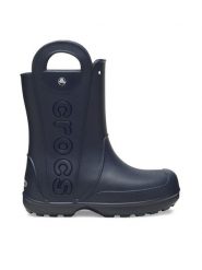 Crocs Kalosze Handle It Rain Boot 210956 Granatowy. Niebieskie kalosze Crocs, bez wzorów, z tworzywa sztucznego. Za 229.99 zł.