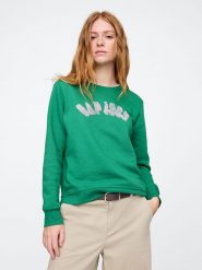 GAP Bluza w kolorze zielonym rozmiar: XL. Zielone bluzy GAP, xl, bez wzorów, bez kaptura. Za 79.21 zł.