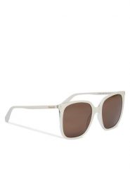 Polaroid Okulary przeciwsłoneczne PLD 6218/S/X Biały. Białe okulary przeciwsłoneczne Polaroid, bez wzorów, z tworzywa sztucznego. Za 129.99 zł.