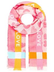Zwillingsherz Szal "Love & More" w kolorze jasnoróżowym - 180 x 102 cm rozmiar: onesize. Różowe szaliki Zwillingsherz, bez wzorów, z materiału. Za 162.49 zł.