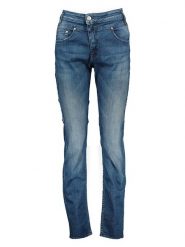 Herrlicher Dżinsy - Regular fit - w kolorze niebieskim rozmiar: W25/L32. Niebieskie jeansy Herrlicher, l, z aplikacjami. Za 105.38 zł.