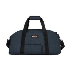 Torba podróżna Eastpak Stand Plus. Niebieskie torby na ramię Eastpak, bez wzorów, z denimu, eleganckie, na ramię, duże, bez dodatków. Za 255.20 zł.