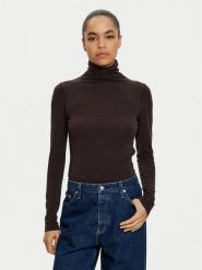 Gap Golf 625610-02 Brązowy Slim Fit. Brązowe golfy GAP, xxs, bez wzorów, z bawełny, bez ramiączek. Za 69.99 zł.
