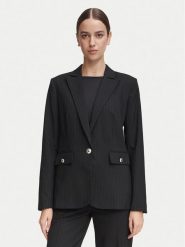 Morgan Marynarka 262-VBOK.F Czarny Regular Fit. Czarne marynarki i żakiety Morgan, bez wzorów, z syntetyku. Za 479.99 zł.