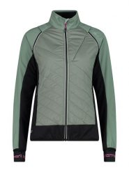 CMP Kurtka funkcyjna w kolorze oliwkowo-czarnym rozmiar: 42. Brązowe kurtki sportowe CMP, s, bez wzorów, z materiału, bez kaptura, outdoorowe, primaloft. Za 243.01 zł.
