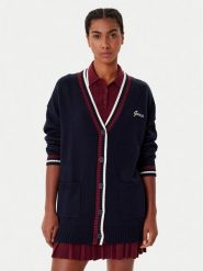 Guess Kardigan V5BR00 Z1152 Granatowy Regular Fit. Niebieskie kardigany Guess, m, z aplikacjami. Za 529.99 zł.