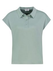 Sublevel Koszulka polo w kolorze miętowym rozmiar: XS. Zielone koszulki polo Sublevel, xs, bez wzorów, bez kołnierzyka, bez ramiączek. Za 43.99 zł.