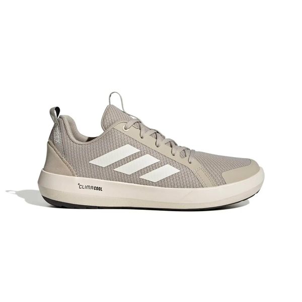 Buty trekkingowe adidas Terrex Boat Climacool. Niebieskie trekkingi Adidas, z materiału, do pływania. Za 398.70 zł.