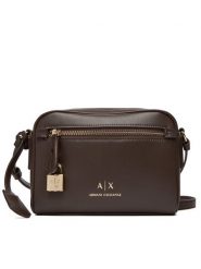 Armani Exchange Torebka XW000303 AF12040 U6304 Brązowy. Brązowe torebki klasyczne Armani Exchange, bez wzorów, ze skóry, bez dodatków. Za 569.99 zł.