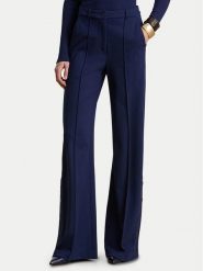 LAUREN RALPH LAUREN Spodnie materiałowe 200P09084001 Granatowy Wide Leg. Niebieskie spodnie materiałowe Lauren Ralph Lauren, bez wzorów, z materiału. Za 989.99 zł.