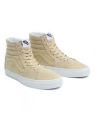 Vans Skórzane sneakersy "SK8" w kolorze beżowym rozmiar: 44. Brązowe trampki Vans, bez wzorów, za kostkę, bez zapięcia. Za 214.45 zł.