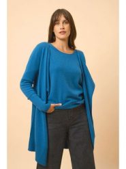 Just Cashmere Kaszmirowy kardigan "Brooke" w kolorze niebieskim rozmiar: S. Niebieskie kardigany Just Cashmere, s, bez wzorów, z kaszmiru. Za 500.99 zł.