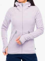 Bluza z kapturem damska Turbat Annapurna. Fioletowe bluzy TURBAT, m, bez wzorów, z materiału, z kapturem. Za 252.99 zł.