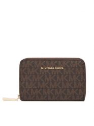 MICHAEL Michael Kors Mały Portfel Damski 32F9GJ6D0B Brązowy. Brązowe portfele MICHAEL Michael Kors, bez wzorów, ze skóry. Za 429.99 zł.