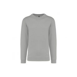 Bluza z okrągłym dekoltem Kariban. Szare bluzy KARIBAN, m, bez wzorów, z bawełny, bez kaptura. Za 128.50 zł.