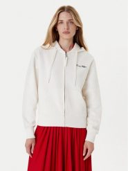 Tommy Hilfiger Bluza Script WW0WW45742 Écru Regular Fit. Bluzy TOMMY HILFIGER, xl, bez wzorów, z bawełny, bez kaptura. Za 649.99 zł.