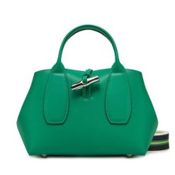 Torebka Longchamp. Zielone torebki klasyczne Longchamp, bez wzorów, bez dodatków. Za 1,699.00 zł.