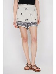 ASSUILI Szorty w kolorze białym rozmiar: 38. Białe szorty Assuili, bez wzorów. Za 65.99 zł.