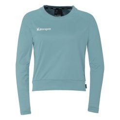 Bluza crop Kempa. Czarne bluzy Kempa, l, bez wzorów, z materiału, bez kaptura. Za 181.00 zł.