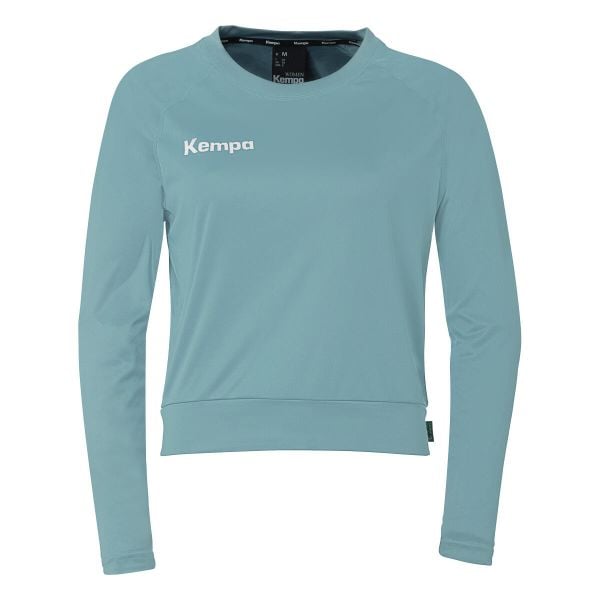 Bluza crop Kempa. Niebieskie bluzy Kempa, xs, bez wzorów, z materiału, bez kaptura. Za 180.00 zł.