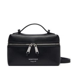 Torebka Emporio Armani. Czarne torebki klasyczne Emporio Armani, bez wzorów, bez dodatków. Za 1,439.00 zł.