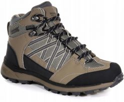 Buty trekkingowe damskie Lady Samaris Md II Regatta. Brązowe trekkingi Regatta, z materiału, trekkingowe. Za 366.24 zł.