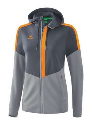 Erima Kurtka sportowa "Squad" w kolorze antracytowo-szarym rozmiar: 34. Czarne kurtki sportowe Erima, bez wzorów, z materiału, bez kaptura, outdoorowe. Za 83.62 zł.