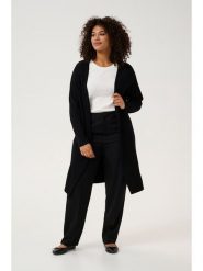 KAFFE curve Kardigan w kolorze czarnym rozmiar: M. Czarne kardigany KAFFE curve, m, bez wzorów. Za 126.99 zł.