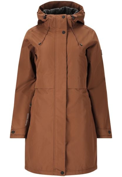 Parka dla kobiet Whistler Mullie V2 10000. Szare parki Whistler, l, z materiału, eleganckie, bez kaptura. Za 332.00 zł.