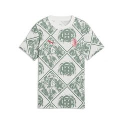 Młodzieżowa koszulka AC Milan FtblCulture Printed PUMA. Biała bluzki Puma, m, bez wzorów, młodzieżowe, bez kołnierzyka, bez ramiączek. Za 129.00 zł.