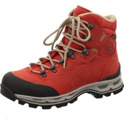 Buty trekkingowe damskie Meindl Bellavista. Czerwone trekkingi Meindl, z materiału, za kostkę, trekkingowe. Za 1,769.99 zł.