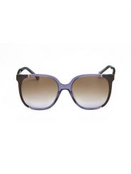Carolina Herrera Damskie okulary przeciwsłoneczne w kolorze fioletowo-jasnobrązowym rozmiar: 57. Brązowe okulary przeciwsłoneczne Carolina Herrera, bez wzorów, z tworzywa sztucznego. Za 299.95 zł.
