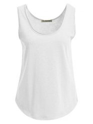 Smith & Soul Top w kolorze białym rozmiar: M. Białe topy Smith & Soul, m, bez wzorów, z bawełny, bez kołnierzyka, bez ramiączek. Za 69.99 zł.