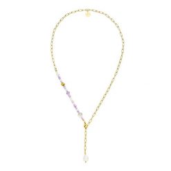 Purelei Purelei Naszyjnik Aina Naszyjniki 1 ct Damski. Czerwone naszyjniki Purelei, pozłacane. Za 121.99 zł.