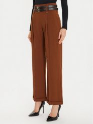ARTIGLI Spodnie materiałowe ACPA000675 Brązowy Regular Fit. Brązowe spodnie materiałowe Artigli, bez wzorów, z materiału. Za 159.99 zł.
