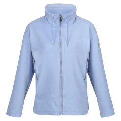 Bluza Polarowa Damska Dzianinowa Ashlynn. Niebieskie bluzy Regatta, na zimę, xs, bez wzorów, z dzianiny, bez kaptura. Za 83.99 zł.
