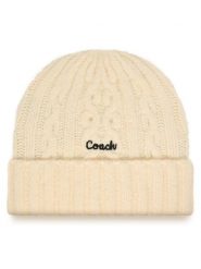 Coach Czapka CCL47 Écru. Czapki Coach, bez wzorów, z poliesteru. Za 249.99 zł.