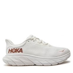 Buty do biegania Hoka. Białe obuwie sportowe HOKA, bez zapięcia, do biegania. Za 499.99 zł.