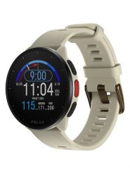 Polar Zegarek fitness ''Pacer'' w kolorze beżowym rozmiar: onesize. Brązowe, cyfrowe zegarki Polar, metalowe. Za 790.67 zł.