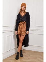 Joséfine Kardigan "Irissa" w kolorze czarnym rozmiar: L. Czarne kardigany Joséfine, l, bez wzorów, z kaszmiru. Za 195.99 zł.