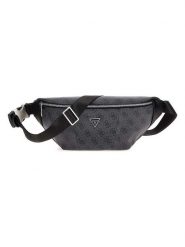 Guess Saszetka w kolorze czarnym - 37 x 15 x 7 cm rozmiar: onesize. Czarne torby na ramię Guess, z aplikacjami, z materiału, sportowe, przez ramię, bez dodatków. Za 290.57 zł.