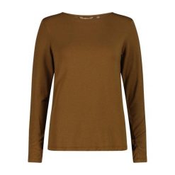 Damski sweter z dekoltem w łódkę CMP. Brązowe swetry CMP, na zimę, bez wzorów, bez ramiączek. Za 276.00 zł.